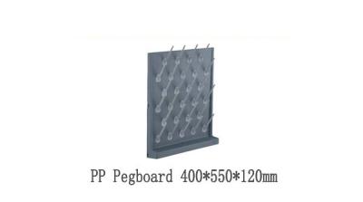 China Single Faced PP Pegboard / Acid And Alkali Resistant Pegboard / PP Pegboard Supplier for sale