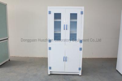 China Durable 2 Doors Medical Storage Cabinets , Galvanized Steel Science Lab Cupboard for sale