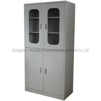 China Acid Resistant Lab Storage Cabinets PVC Plastic Handle Epoxy Powder Surface for sale