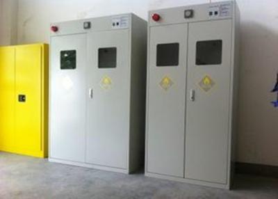 China Auto Alarm Laboratory Storage Cabinets Rustproof Epoxy Coating for sale