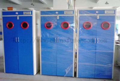 China Full Steel Laboratory Storage Cabinets , Blue Gas Cylinder Safety Cabinets à venda