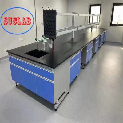 China Stainless Steel Chemistry Lab Workbench C Frame Laboratory Equipment for sale