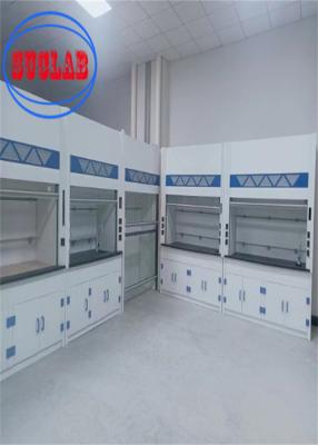 China Chemical Resistant Frp Fume Hoods LED Lighting Energy Efficiency for sale