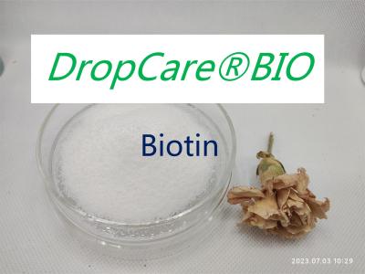China Anti Hair Loss Biotin Pure Vitamin B7 Powder In Bulk CAS 58-85-5 for sale