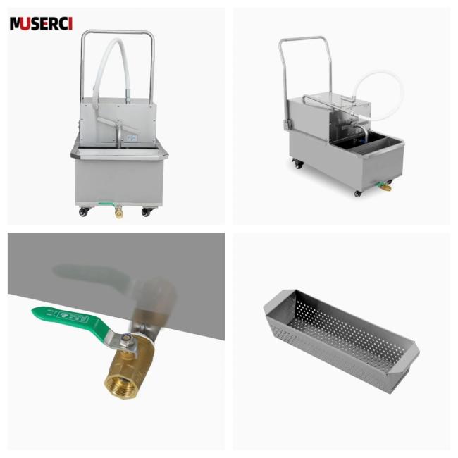 LYC-01 Commercial Portable Fryer Oil Filter Unit