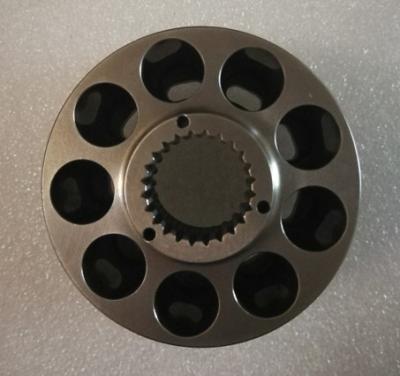 China Double Hitachi Hydraulic Pump Parts Center Pin Piston Valve Plate Cylinder Block Included for sale