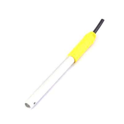 China 6.3mm microfone estéreo material PVC amarelo cabo tubo de alumínio fio de soldagem com plugue do microfone à venda