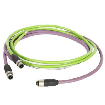 Китай Промышленные водонепроницаемые кабельные агрегаты из зеленой меди для CANopen кабелей/DeviceNet кабелей Ul продается