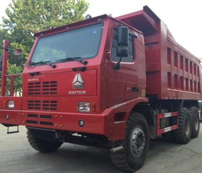 China Camión volquete comercial con el camión de la estructura corporal/SINOTRUK HOWO del cargo en venta