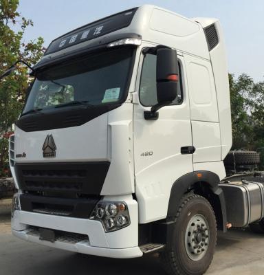China Euro2 420HP SINOTRUK HOWO A7 Tractor Truck LHD 6X4 , HOWO SINO Truck for sale