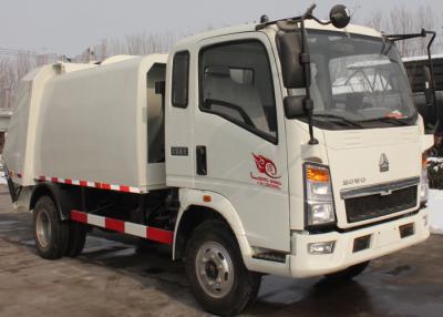 China Waste Disposal Vehicles Garbage Collection Truck , Compressed Refuse Compactor Truck for sale