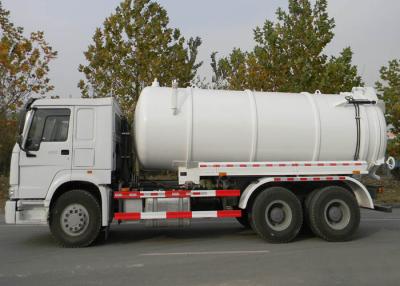China caminhão de petroleiro do vácuo de 6X4 Euro2 290HPRoad/caminhão do petroleiro bomba de água de esgoto/de petroleiro sucção da água de esgoto à venda