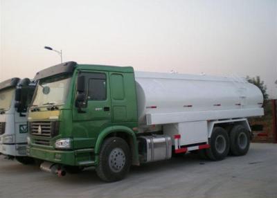 China Euro2 290HP 19CBM Diesel Oil Tank Truck 6×4 Gasoline Fuel Tank Trailer for sale