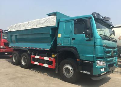 China Construction Waste 10 Wheel Dump Truck , Public Works Euro 2 Howo Tipper Truck for sale