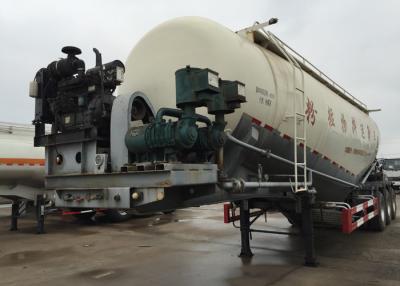Chine Approbation de GV de remorque de transporteur de réservoir de ciment en vrac de camion de remorque de SINOTRUK 58000L semi à vendre