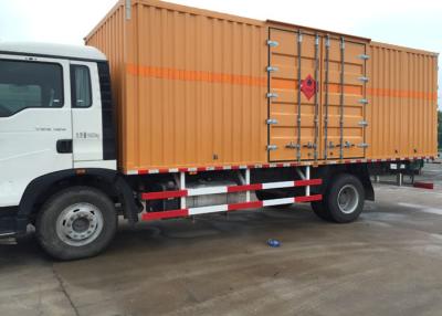 China High Security Van Cargo Truck SINOTRUK HOWO 4X2 LHD Euro 2 Lorry Vehicle for sale
