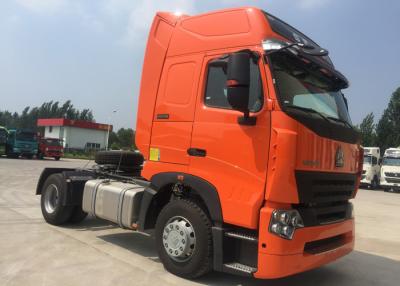 China Euro 2 Tractor Trailer Truck / Large Capacity HOWO Tractor Dump Truck for sale