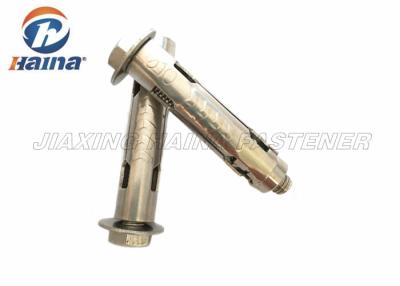 China Expansion Anchor Stainless Steel 304 / 316 sleeve anchor Bolt for sale