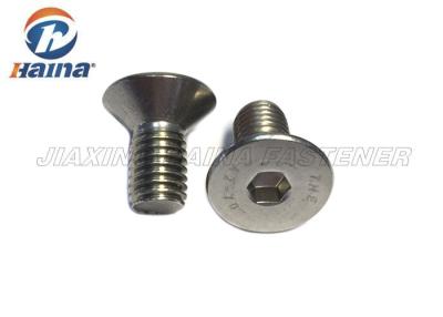 China A4-80 316 tornillos de máquina avellanados zócalo de acero inoxidables del maleficio del estruendo 7991 en venta