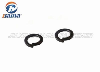 China Square End Split Ring Lock Washer Black Oxide Alloy Steel For Metal Structures for sale