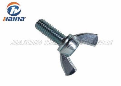 China Zinc Plated Square Metric Series Carbon Steel Wing Bolt For Metal Building for sale