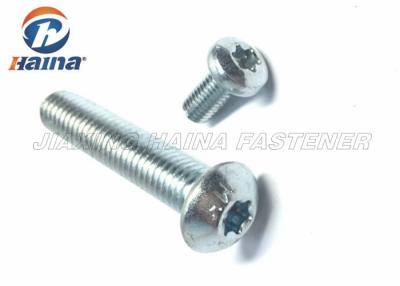 China ISO14583 Zinc plated Carbon steel Security Machine Screws for sale