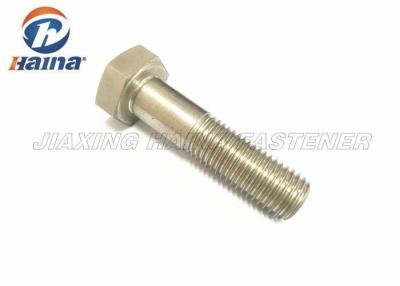 China M10 M16 DIN 931 A2 A4  Half Thread Hex Head bolt For Structural Steel for sale