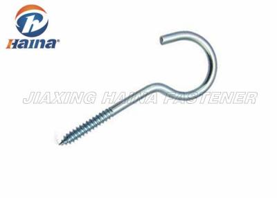 China Hardening Heat Treatment Screw Eye Hooks For Buildings / Engeering Equipment for sale