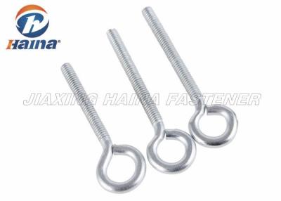 China Silver Color 16MM 18MM 20MM Closed Eye Hooks / Small Screw Eye Pins for sale