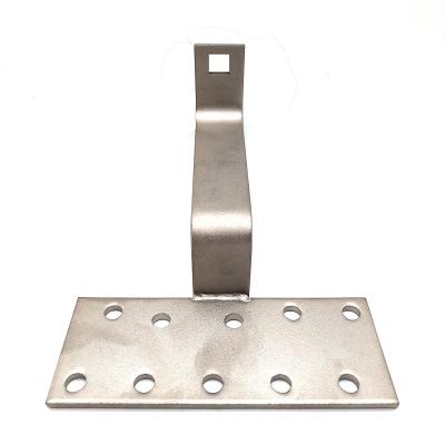 China Stainless Steel 304 316 Custom Solar Panel Mounting Adjustable Tile Roof Hook for sale