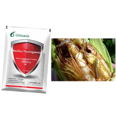 China Unioasis Organic Agricultural Biological Pesticide Bacillus Thuringiensis Killing Lepidoptera Pests for sale