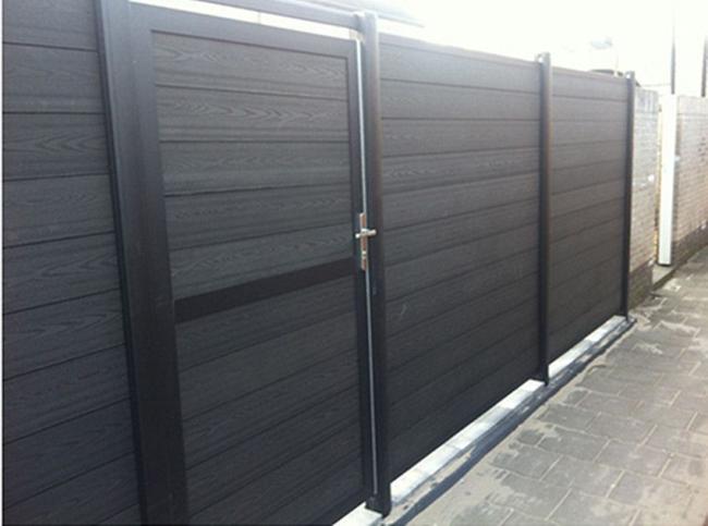 Decorative Bar WPC Fencing Waterproof for Hotel Outdoor