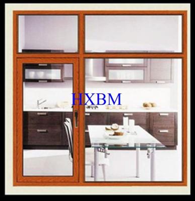 China Double Layer Aluminium Windows And Doors For Commercial Buildings Hollow Glass for sale