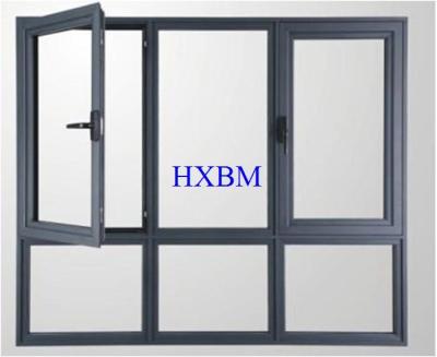 China Good Air Tightness Aluminum Tilt And Turn Windows For Villa Projects for sale