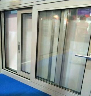 中国 最も最近の設計防水窓、粉は贅沢な家のためのアルミニウム スライディング ウインドウに塗った 販売のため