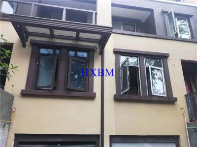 China Airtightness Powder Coat Aluminum Casement Windows Apartment Project for sale