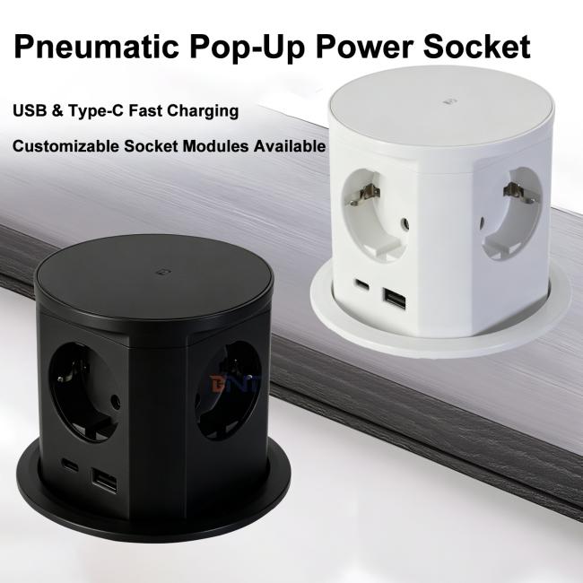 pneumatic pop up socket ABS