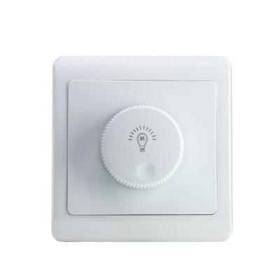 China AC85-120V AC180-265V LED Lamp Dimmer Switch Brightness Controller Wall Mounted Rotary Knob for sale
