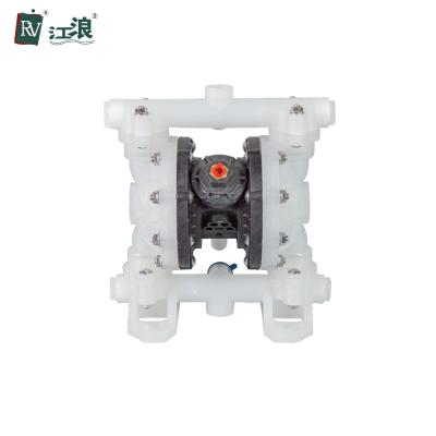 China Plastic Waste Water Pneumatic Diaphragm Pump 1/2 Inch With PTFE Diaphragm for sale