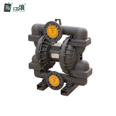 China Ductile Iron Air Operated Double Diaphragm Pump 3 Inch 1022lpm High Viscosity for sale