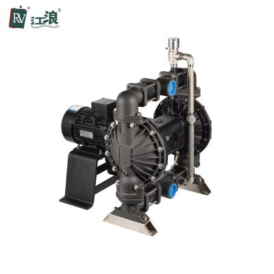 China Double Electric Motor Driven Diaphragm Pump For Painting Coating 2 Inch for sale