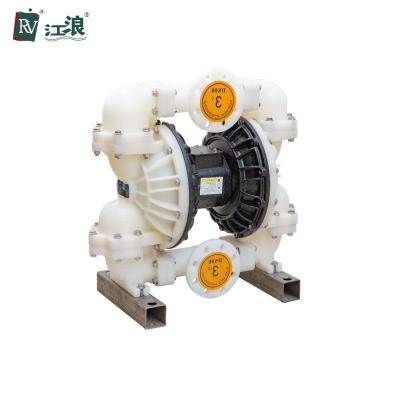 China Oil Free Chemical Diaphragm Pumps 3 inch Pneumatic PVDF Acid for sale