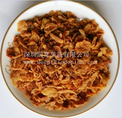 China Cebola fritada ausente amarela dourada, receita fritada friável da cebola, delicioso e friável à venda