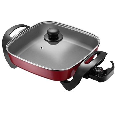 China Anbo electric grill & pizza pan non-stick cookware frying pan for sale