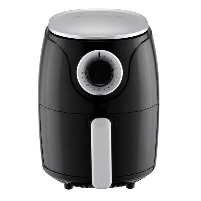 China Small Size Non Stick Manual Air Fryer 1L 2.2L Digital Small Electric Air Fryer for sale