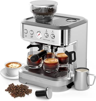 China 20 Bar Italian Espresso Smart Coffee Machine Automatic With Milk for sale