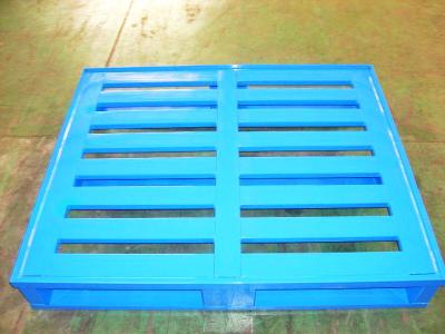 China Four Way Entry Steel Pallets for sale