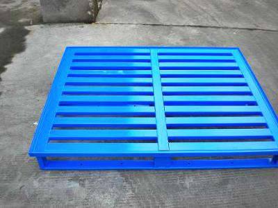 China Environment Lightweight Strong Rackable Steel Pallets For Industrial for sale