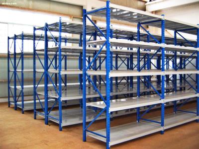 China 6 Levels Powder Coated Metal Racking Systems For Archiving Storage for sale