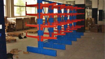 China Adjustable Cantilever Storage Racks For Lumber , Plywood , PVC , Metal / Bar Stock for sale